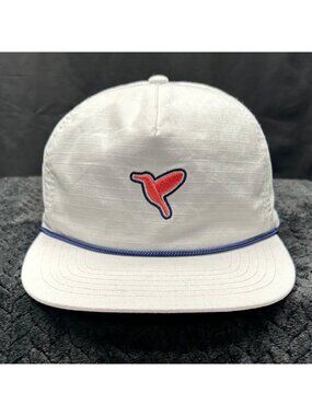 Birddogs White 5-Panel OSFM Adjustable Snap Back Hat